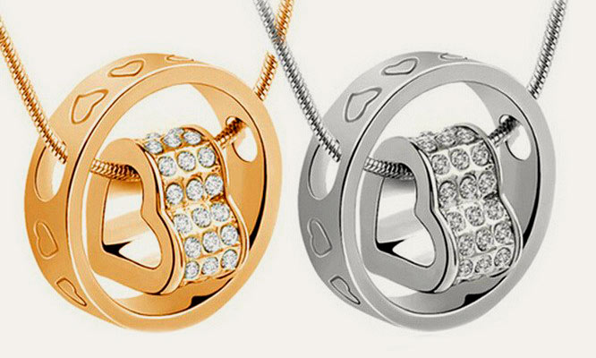 Collar Aro corazon