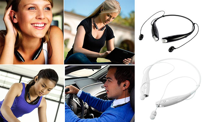 Audifonos bluetooth manos libres Hbs-730 blanco o negro