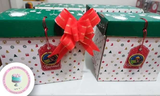 Canasta o Caja Navideña