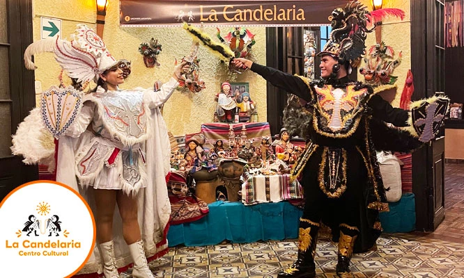La candelaria: Tarde  o noche de folklore para 2 o 4 personas