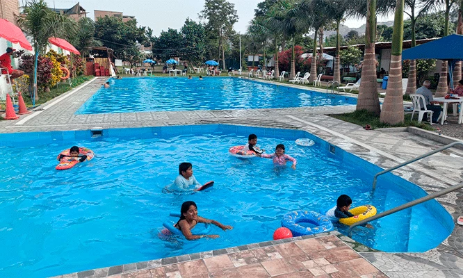 Entrada piscina + 1/4 pollo a la brasa con papas fritas mas ensalada en Club Campestre Campo  y Sol.