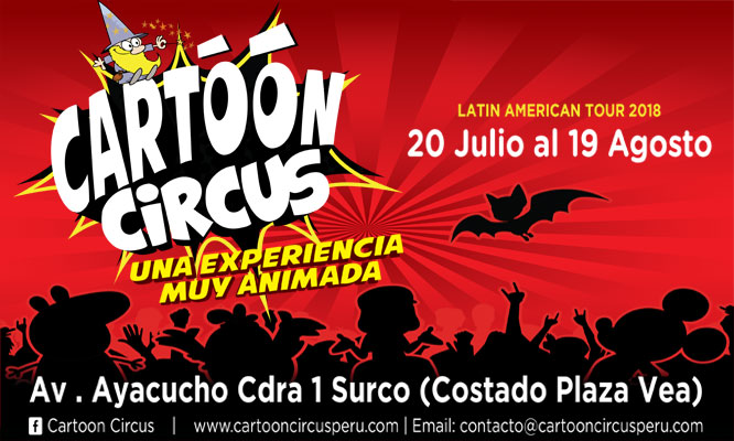 Resultado de imagen para cartoon circus lima