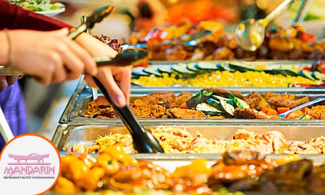 Restaurant Internacional Mandarin Almuerzo buffet de lunes a domingo