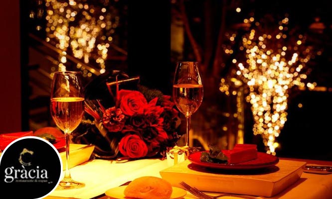 Almuerzo o cena romantica para dos ¡Celebra la Primavera!