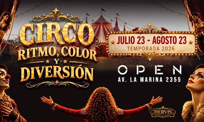 . Entrada al CIRCO RITMO COLOR Y DIVERSIÓN