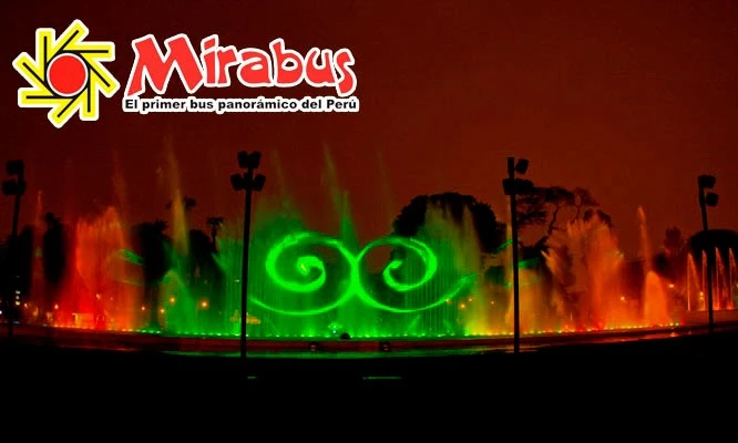 Tour LIMA DE NOCHE y Circuito Mágico del Agua en MIRABUS