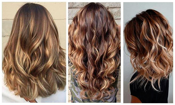 Mechas balayage corte de puntas cepillado o planchado