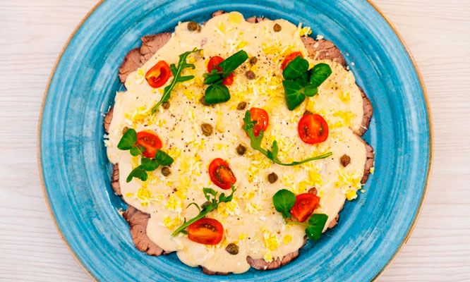 APEROL SPRITZ para 2: 1 Vitello Tonnato+ 1 Carpaccio de lomo y más