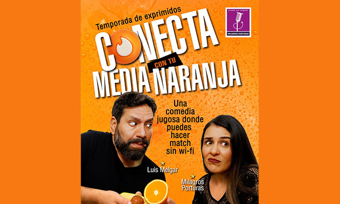 CONECTA CON TU MEDIA NARANJA : Show el 8, 15, 22 y 29 de ENERO en la Estación de Barranco