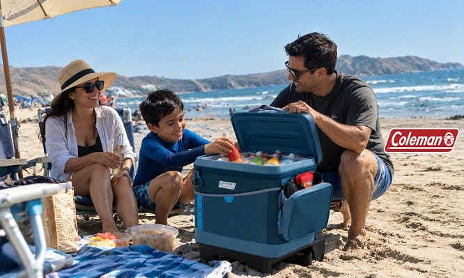 Sportflex soft cooler 42 can ocean COLEMAN ¡INCLUYE DELIVERY!