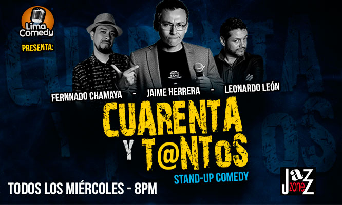 2 entradas para el show Cuarenta y Tont@sen el Jazz Zone