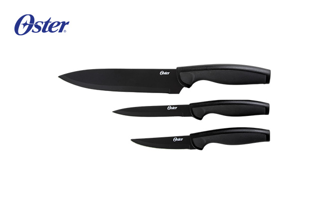 Juego x3 cuchillos SLICE CRAFT OSTER ¡INCLUYE DELIVERY!