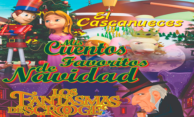 Entrada a obra teatral para niños Cuentos de Navidad