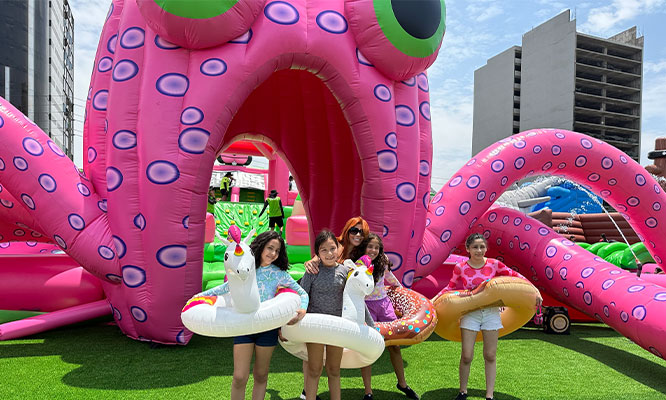 FLYING SQUIRREL ACUATICO JOCKEY PLAZA y SAN MIGUEL