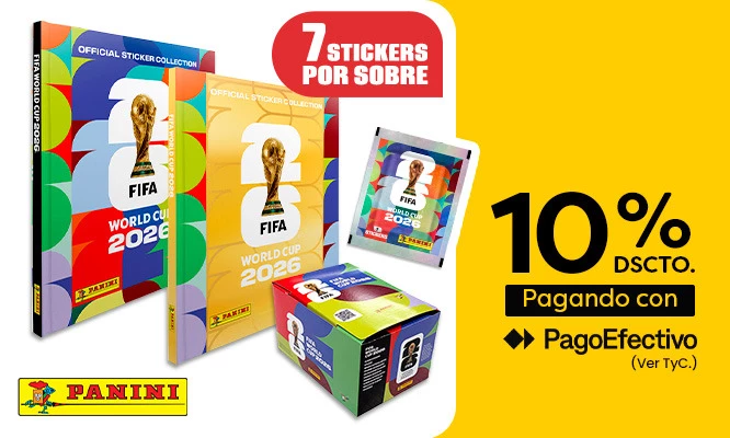 Álbum y paquetón  del mundial 2026 Panini FIFA World Cup