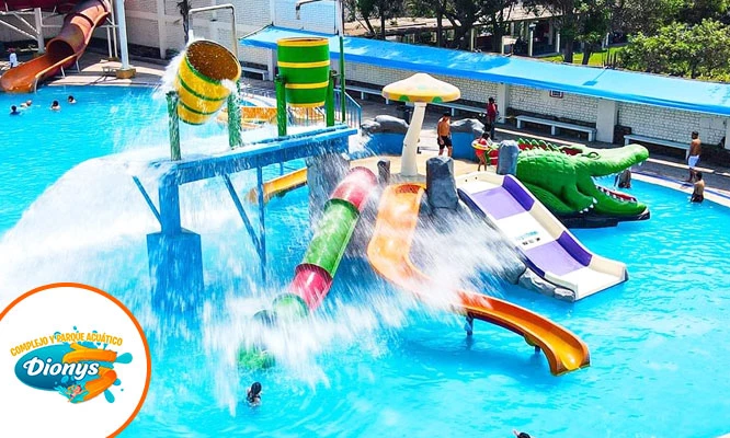 PARQUE ACUATICO DIONYS: Full Day para niño o adulto. Lunes a domingo en HUACHIPA