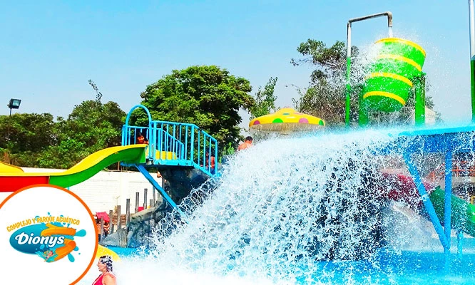 PARQUE ACUATICO DIONYS: Full Day para niño o adulto. Lunes a domingo. HUACHIPA