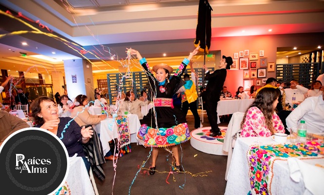 Raíces del alma - Cena buffet peruana ilimitada +01 cocktail de cortesía con música en vivo y danzas peruanas