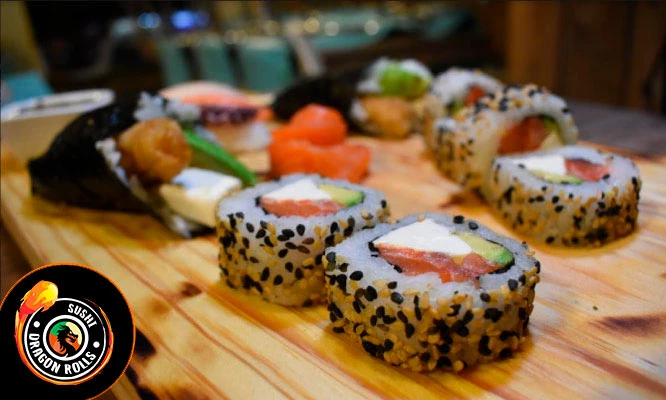 MAKIS: 36 Makis+ yakimeshi +  bebidas en Dragon Rolls - Santiago de Surco