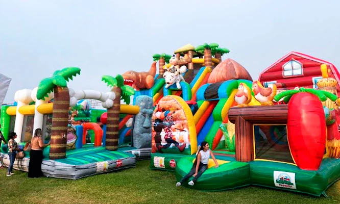 ECOGRANJITA: Diversión para los engreídos en Inflables, paseo a caballo, interacción con animalitos y más.