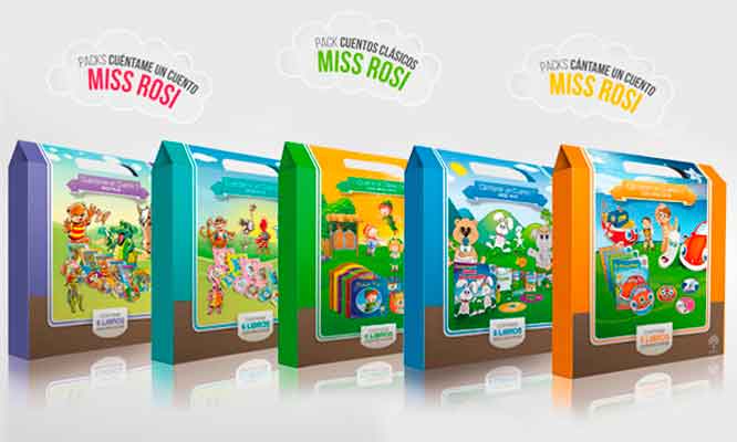 Pack de Miss Rosi con 6 cuentos clasicos