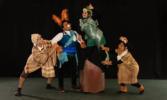 Obra Teatral La hermosa serpiente.
