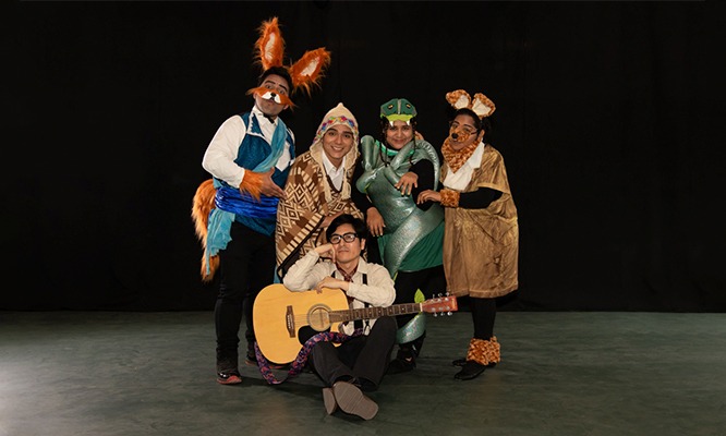 Obra Teatral La hermosa serpiente.