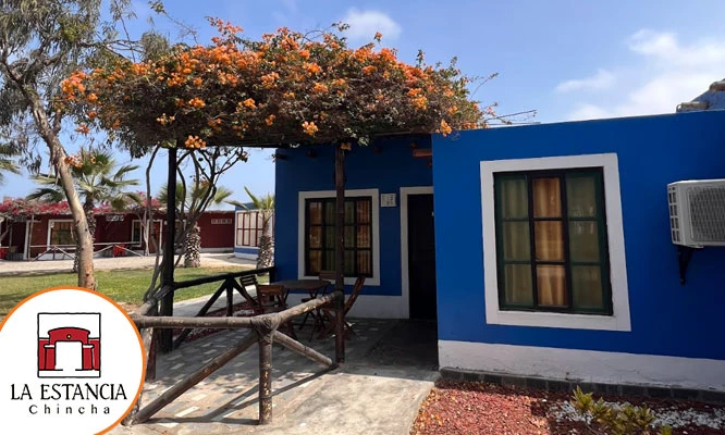 Chincha: 2D/1N en habitaciones o bungalows + piscina + desayuno americano y más