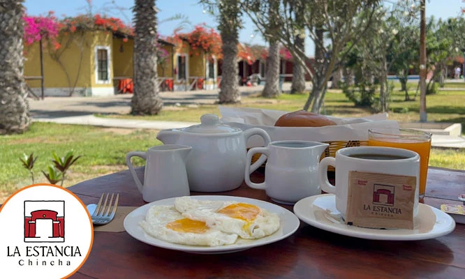 Chincha: 2D/1N en habitaciones o bungalows + piscina + desayuno americano y más