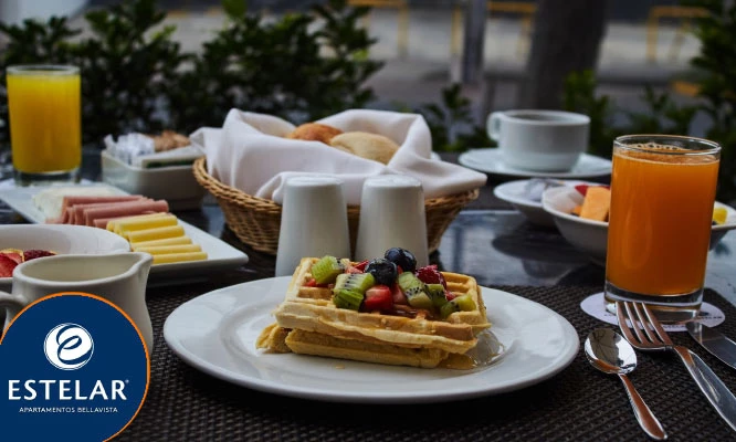 Desayuno buffet en Hotel Estelar Bellavista - MIRAFLORES