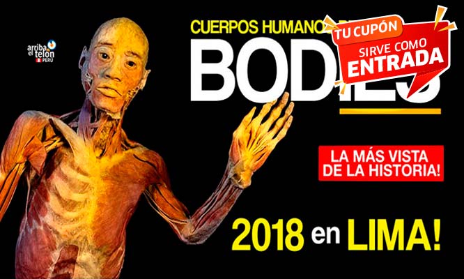 Entrada para evento Bodies exposicion de cuerpos humanos