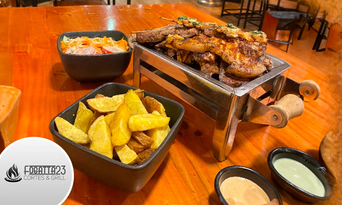 Parrilla mixta para 2 personas
