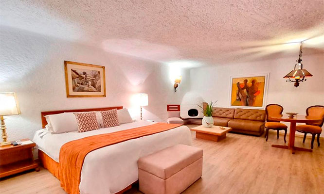 Noche en habitación matrimonial o suite con hidromasaje o jacuzzi