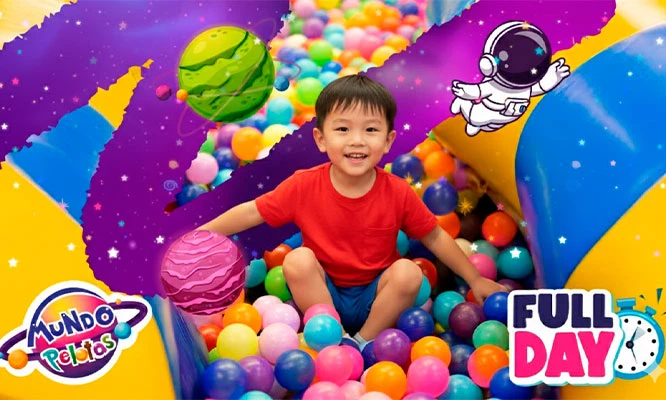 MUNDO PELOTAS : Entrada  60, 120 o ilimitada  FULL DAY.  Experimenta esta linda travesía  en 6 SEDES a elegir.