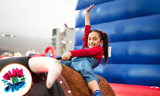 FUN JUNGLE: inflables en MEGAPLAZA INDEPENDENCIA
