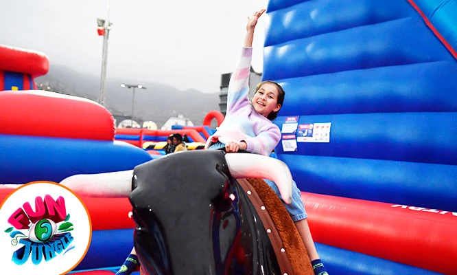 FUN JUNGLE: inflables en MEGAPLAZA INDEPENDENCIA