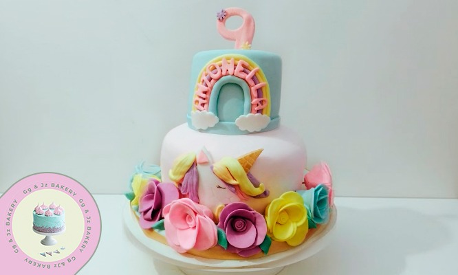 Torta de varios sabores  y relleno de 1 piso de 14cm a 20cm