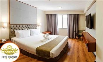 Noche romántica en hab. matrimonial, suite junior o Candamo + desayuno y más