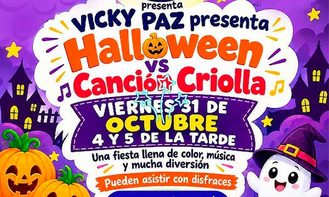 Halloween vs. Canción Criolla: Obra teatral para niños 31 de Octubre Jazz Zone - Miraflores