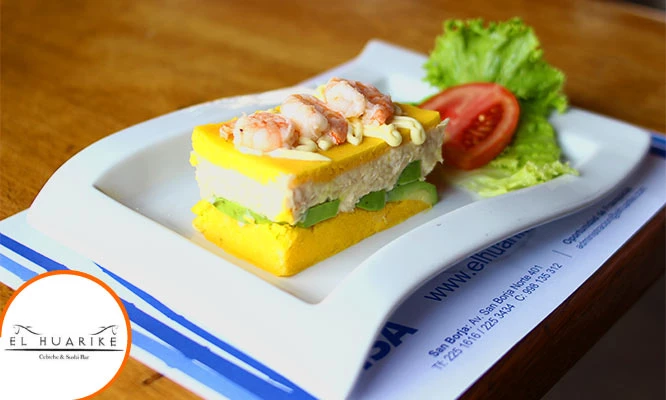 El Huarike San Borja: banquete para 2 o 4 personas: piqueo + entrada + fondos.