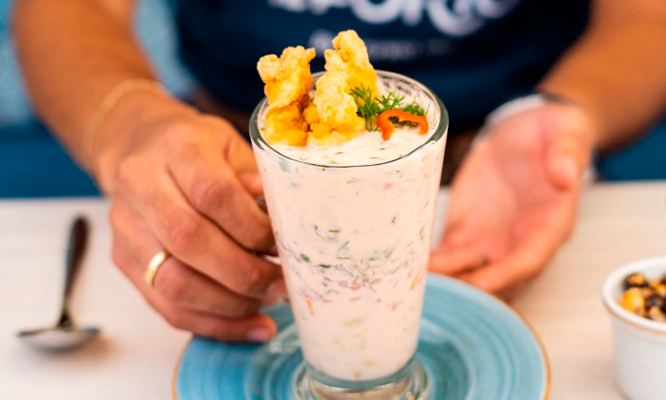 CEVICHE para 2: Ceviche carretillero + 2 cervezas personales en IL Porto