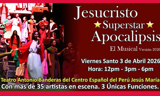 JESUCRISTO SUPER STAR Apocalipsis 2026