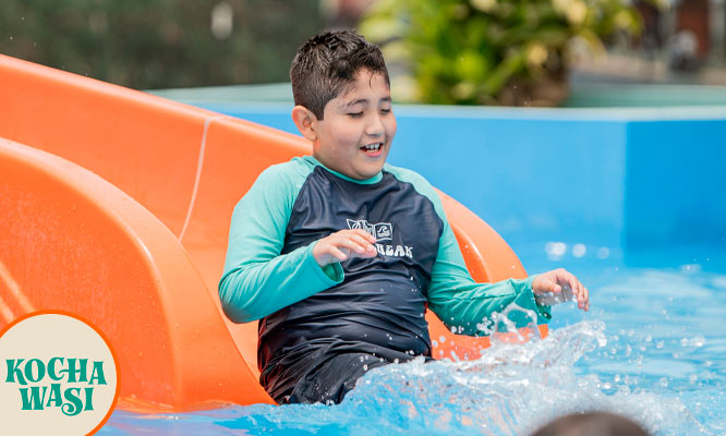 Kochawasi Parque Acuático: Entrada para un niño o adulto de lunes a jueves
