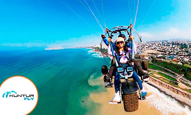 Vuelo en parapente + video full HD y más