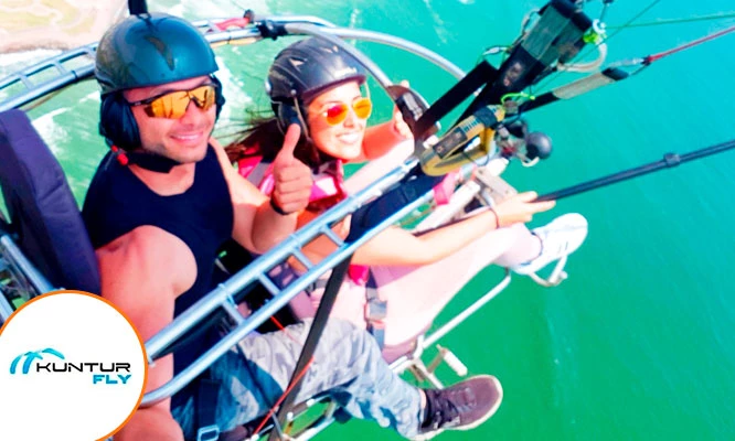 Vuelo en parapente + video full HD y más