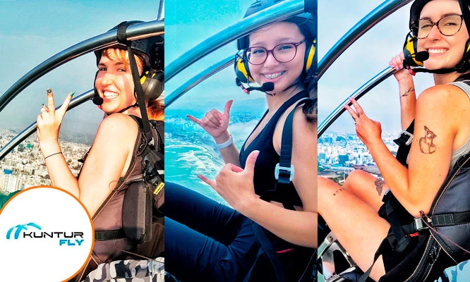 Vuelo en parapente + video full HD y más