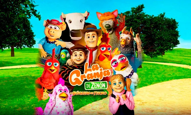 Show oficial internacional de LA GRANJA DE ZENÓN, 22 de marzo en C.C MARACANÁ