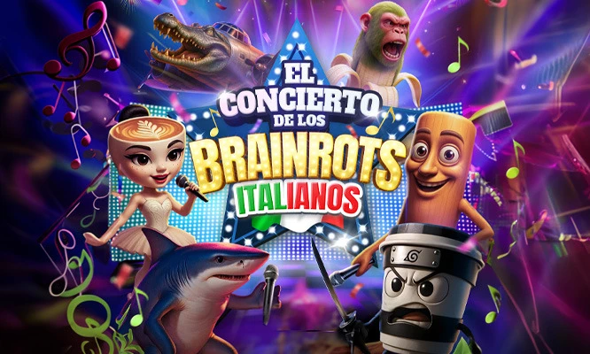 CONCIERTO DE LOS BRAINROTS ITALIANOS, 22 de Marzo, CENTRO DE CONVENCIONES MARACANÁ.