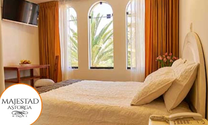 Arequipa: 1, 2 o 3 noches en habitación matrimonial o doble + desayunos