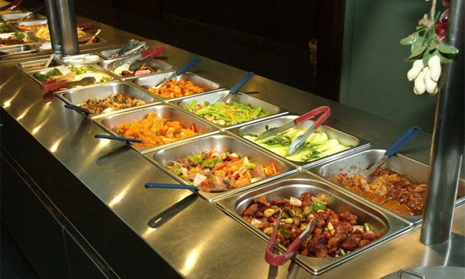 BUFFET ALMUERZO O CENA BAILABLE en Restaurante Internacional Mandarín